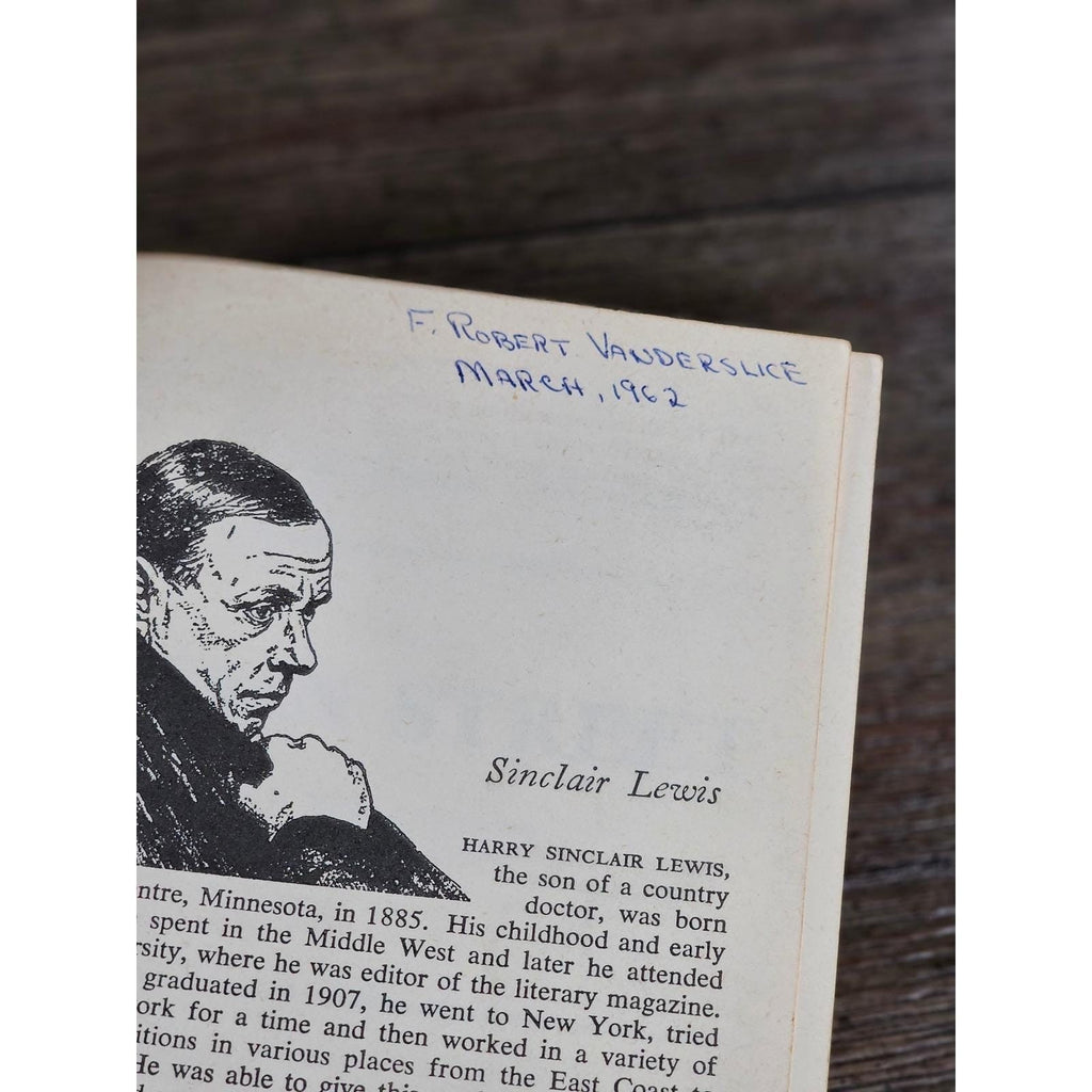 Main Street by Sinclair Lewis Vintage 1961 Signet Classic Paperback