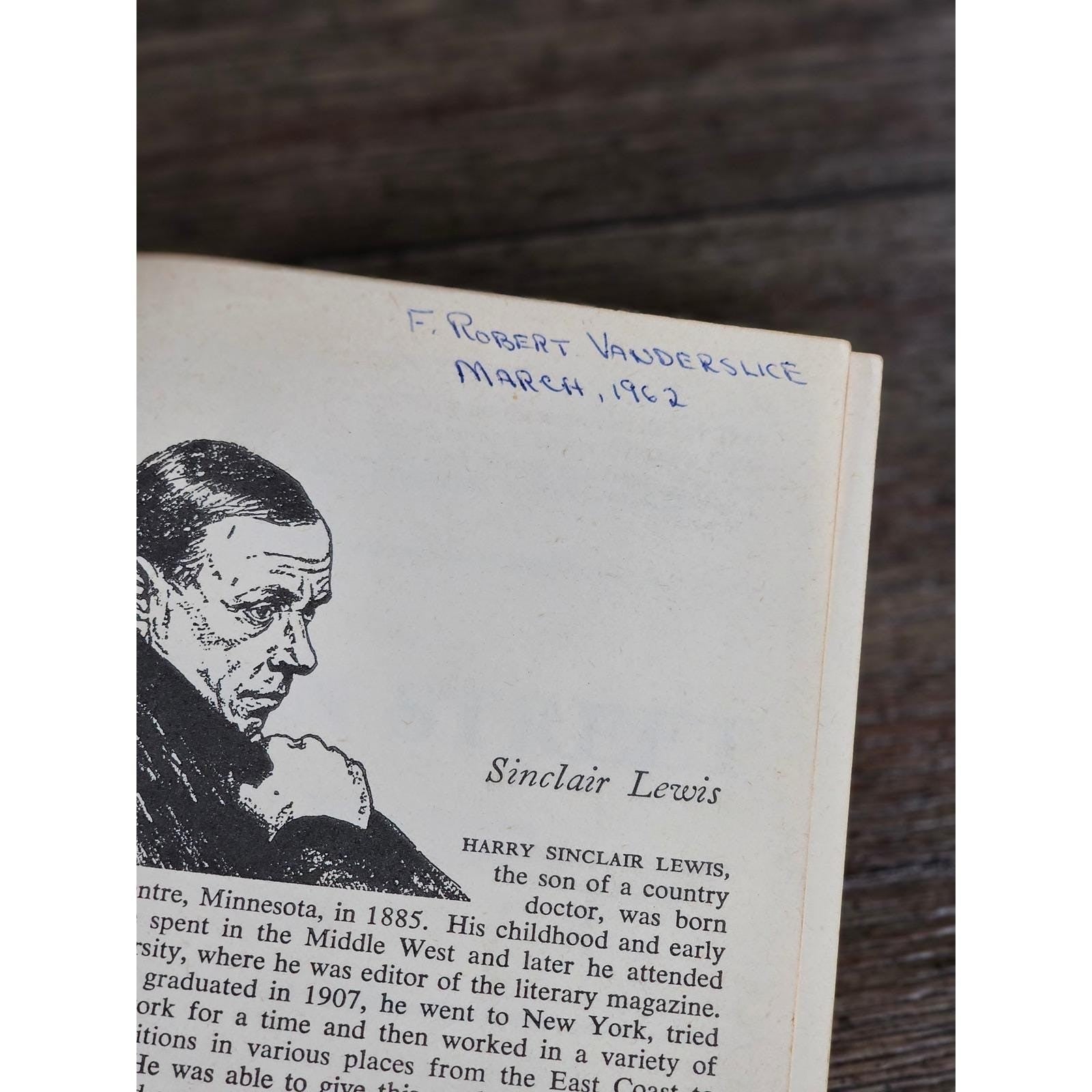 Main Street by Sinclair Lewis Vintage 1961 Signet Classic Paperback