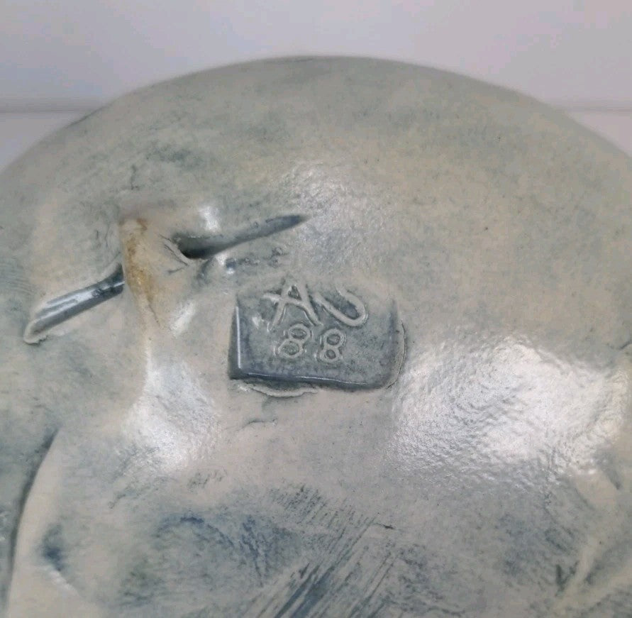 Salt Marsh Pottey Dish Flowering Maple Wall Art