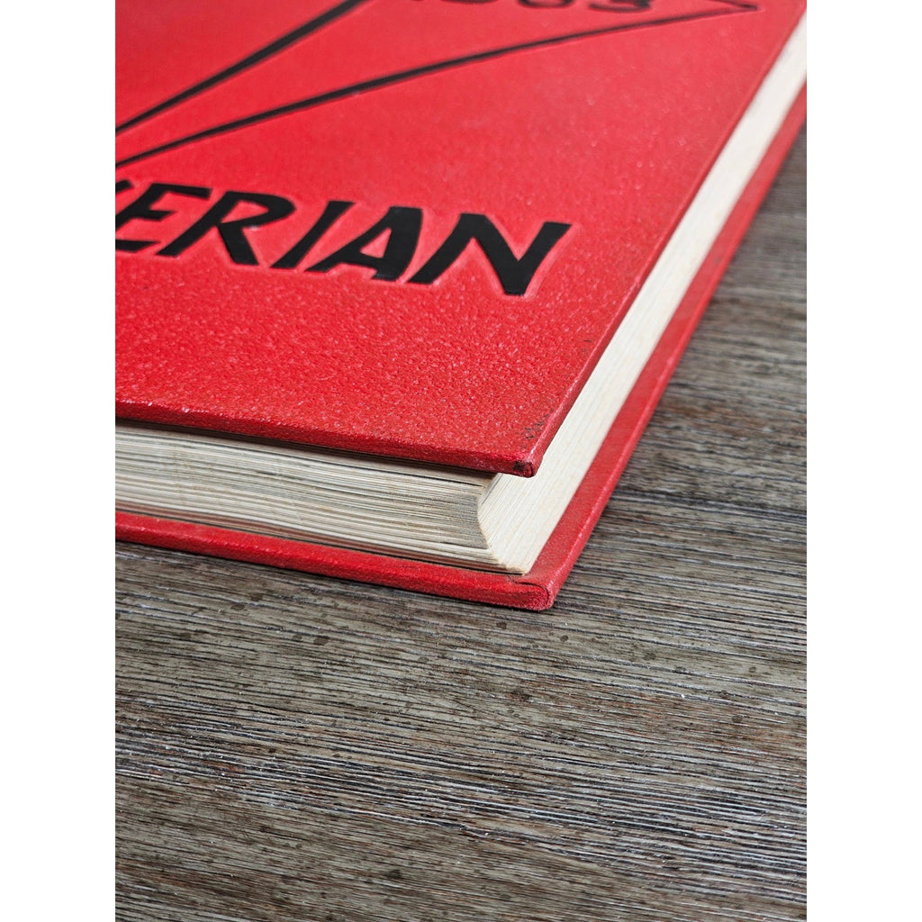 1963 Hanoverian Yearbook Wilmington NC Senior Class Red Hardcover