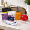 Vintage Delta Airlines Amenity Kit Travel Toiletry Bag