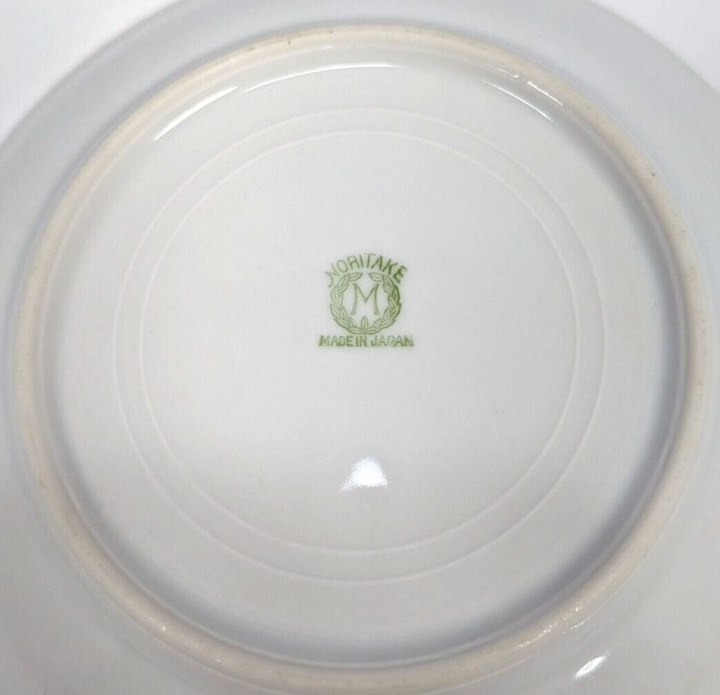 Noritake Dawn Saucer with Gold Trim – 5 5/8" Diameter