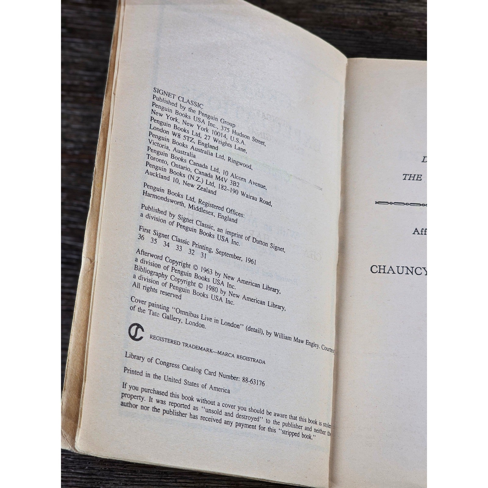 Vintage Great Expectations Charles Dickens Signet Classic Paperback
