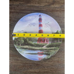 Virginia Assateague Lighthouse Decorative Plate 8 Inch Coastal Decor