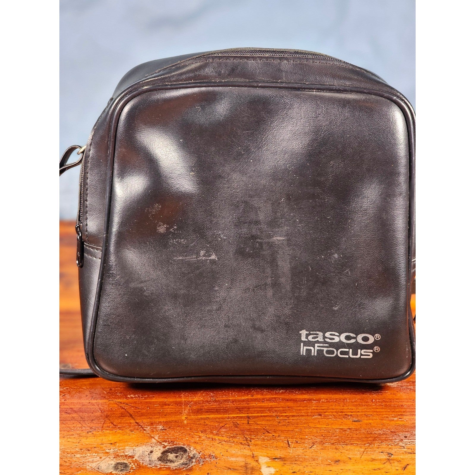 Vintage Tasco Zip 7x35 Binoculars with Case Fully Coated Optics