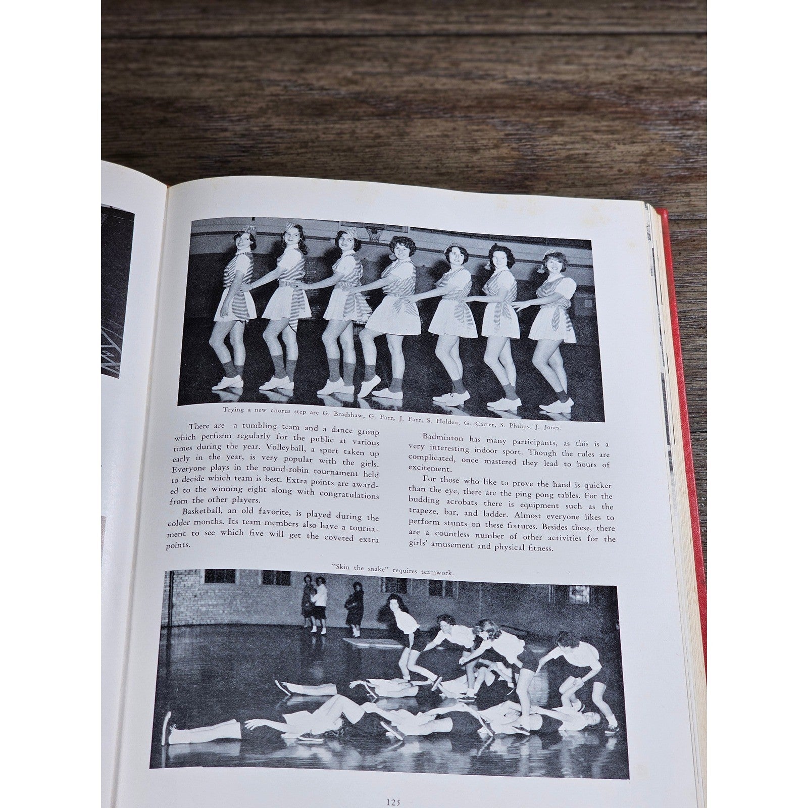 1963 Hanoverian Yearbook Wilmington NC Senior Class Red Hardcover