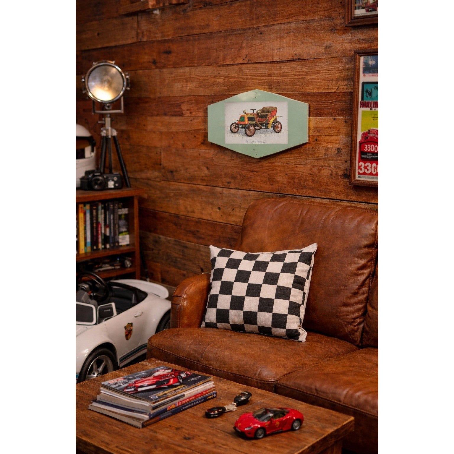 Vintage Renault 1899 Automobile Print Wall Plaque 11.5 x 8 Decor