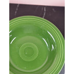 Vintage Fiesta Medium Green Deep Plate 1959 USA Dinnerware