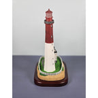 Vintage Lefton Lost Lights Cape Hatteras Lighthouse Figurine w/ COA