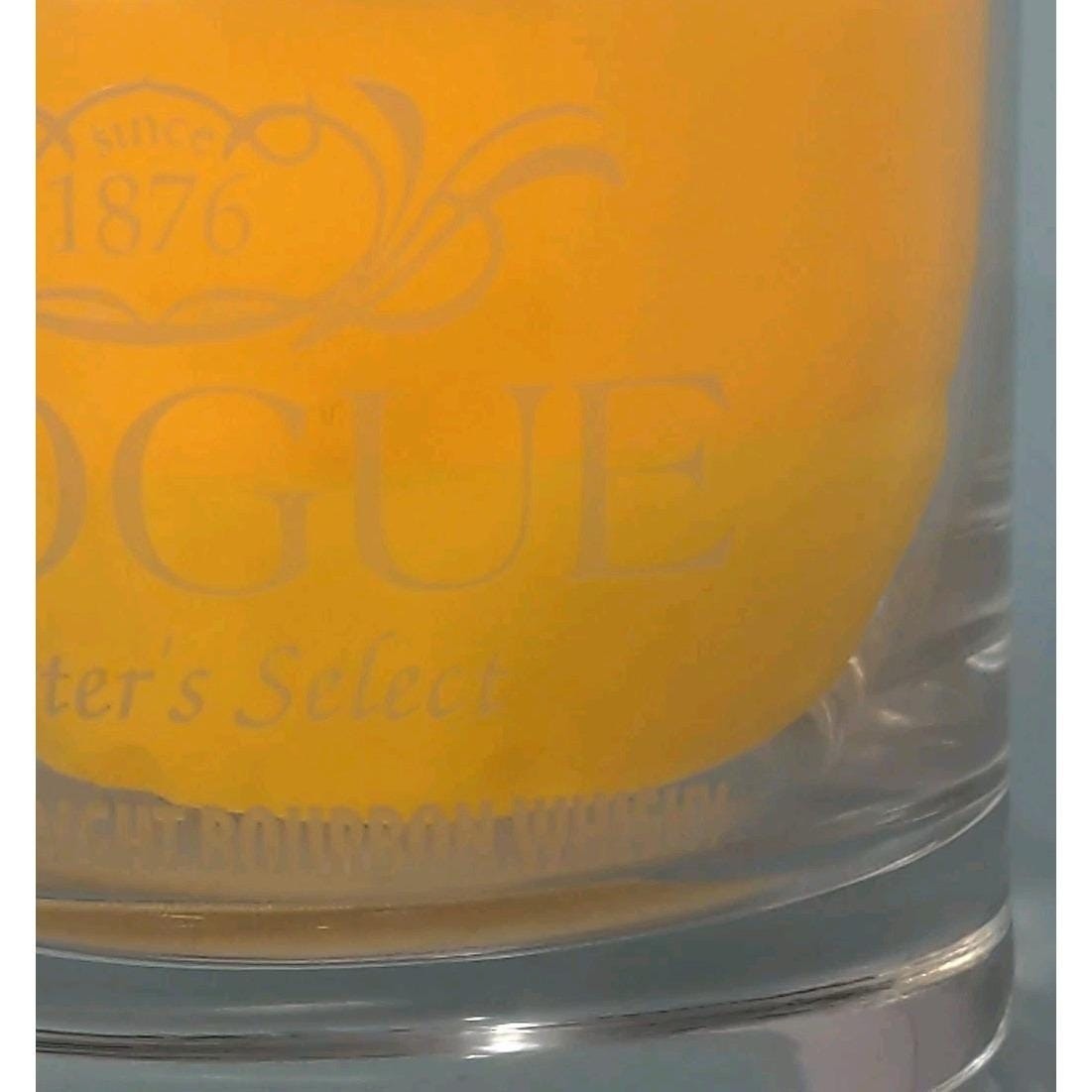 Old Pogue Masters Select Etched Bourbon Whisky Glass
