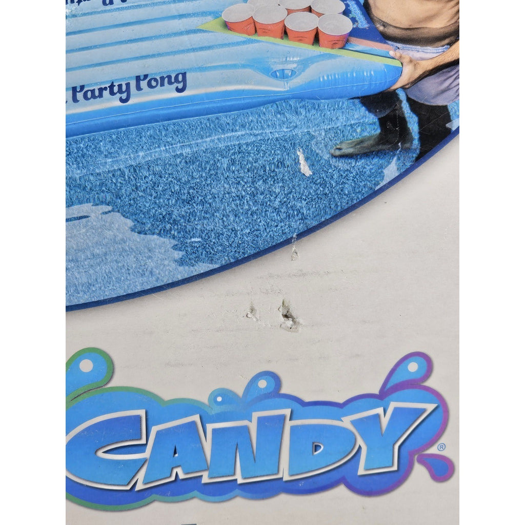 Pool Candy Inflatable Pool Party Pong Game New in Box