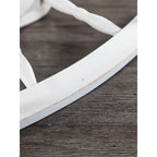 Vintage Wooden Doll Rocking Chair White 16" Cottage Style 80s 90s