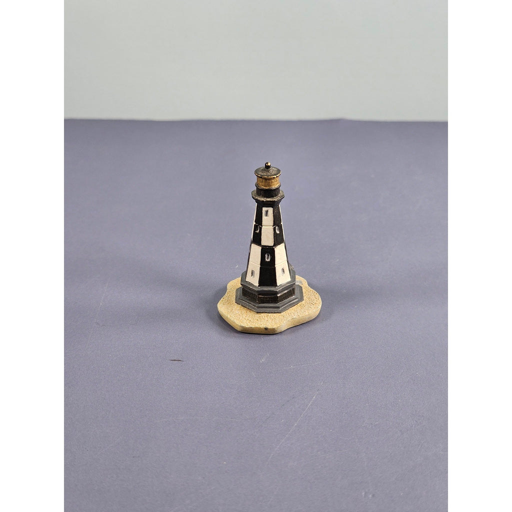 Vintage Cape Henry Lighthouse Thimble Miniature Souvenir 1.5 Inch
