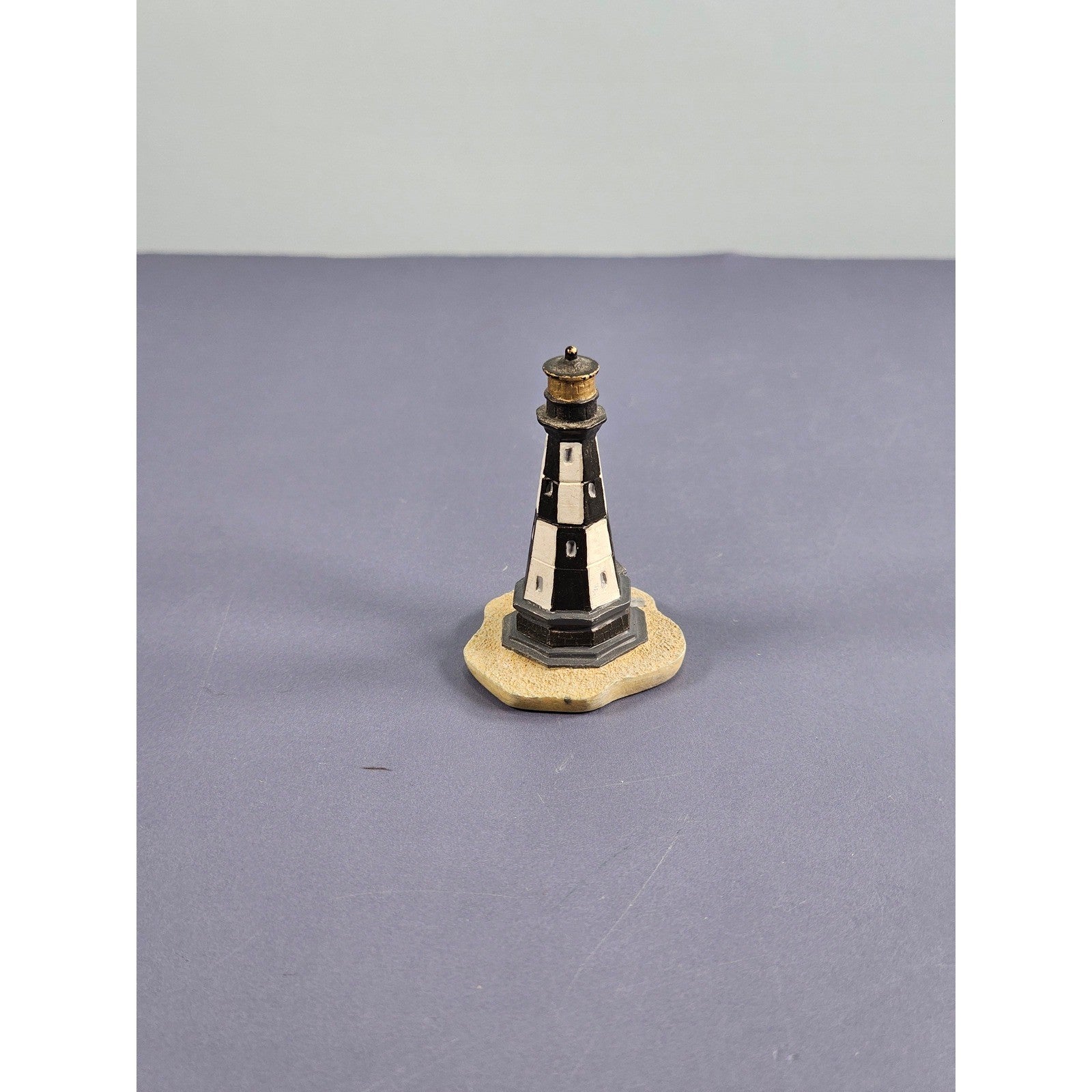 Vintage Cape Henry Lighthouse Thimble Miniature Souvenir 1.5 Inch