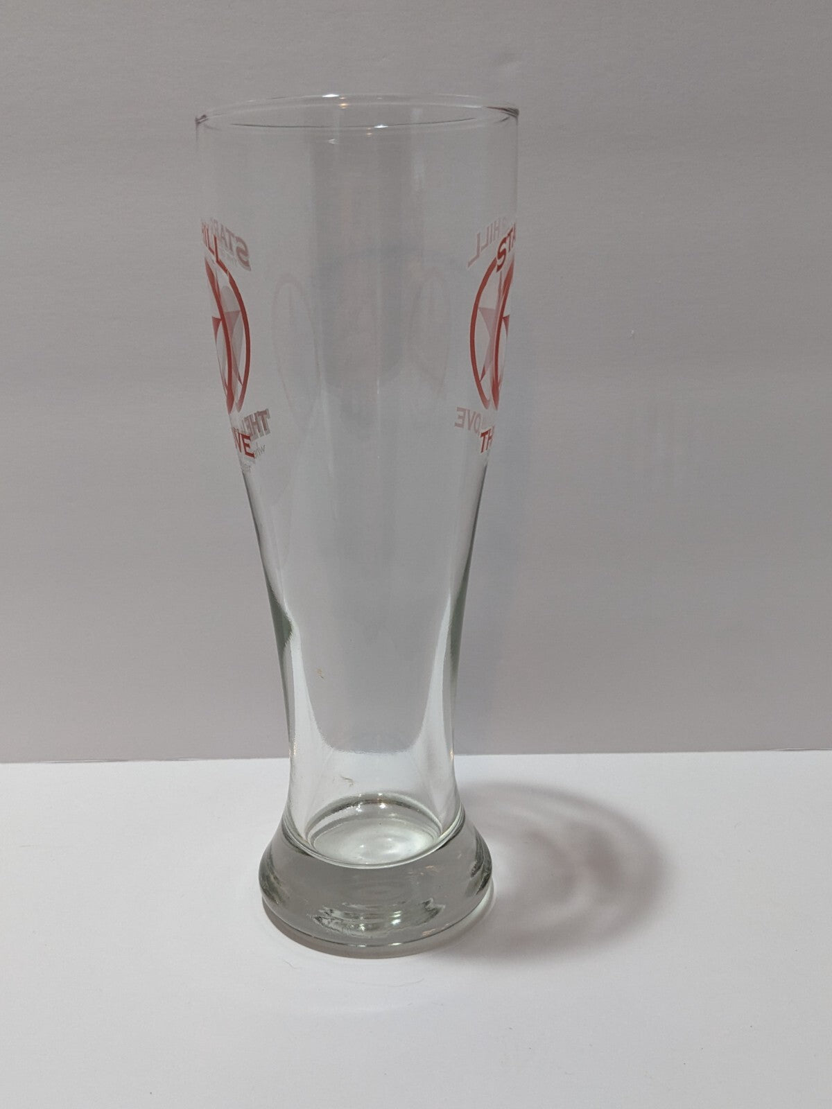 Starr Hill "The Love" Wheat Beer Tall Pint Glass