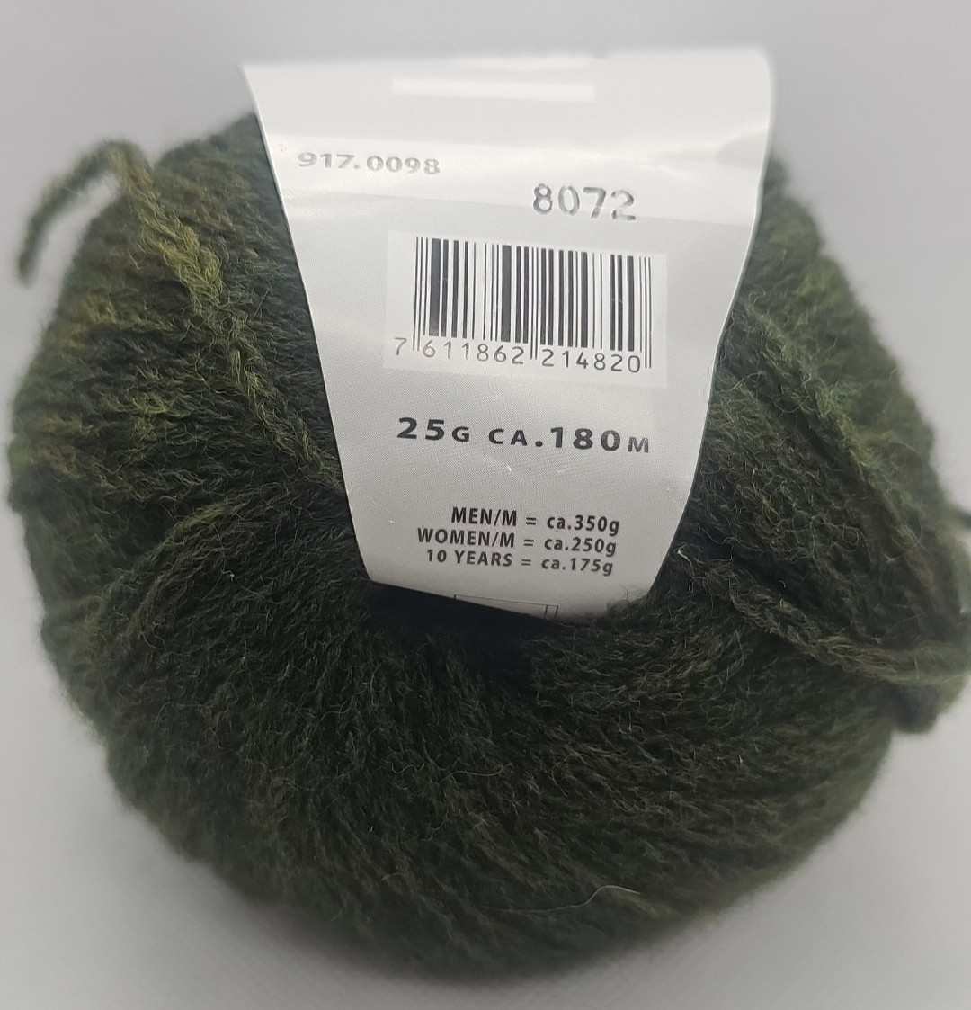 Lang Yarns Nova – Forest Green – Single Skein