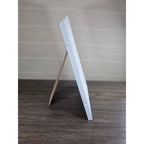 Textured Botanical Print Framed Wall or Tabletop Floral Decor