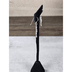 Vintage Sterling Silver Celtic Cross Dangle Earrings