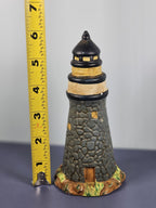 Vintage Ks Collection Blue Rock Lighthouse 6" Tall