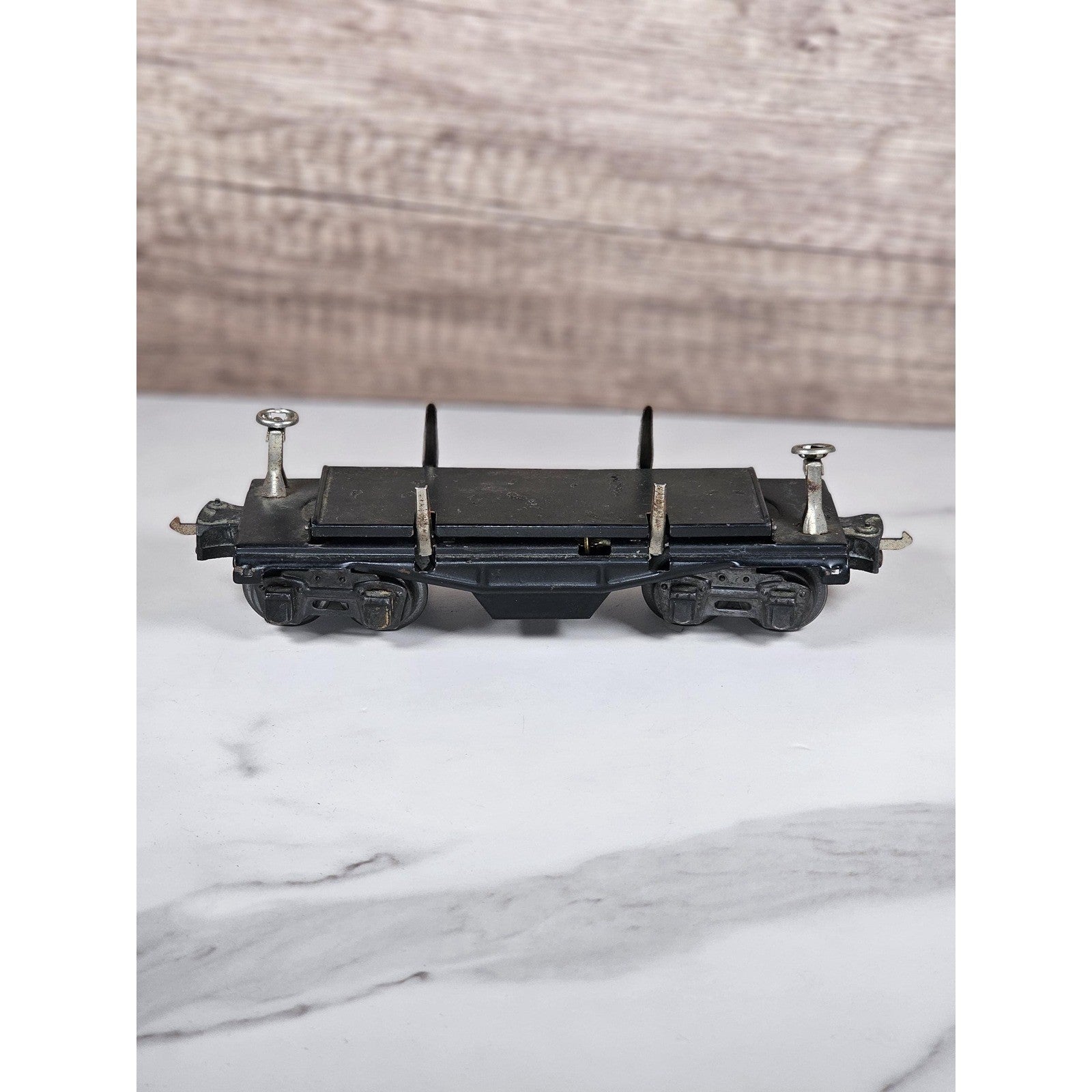 Vintage Lionel 3651 Log Car O Gauge Prewar Train With Original Box