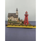 Danbury Mint La Martre Lighthouse Figurine COA Quebec