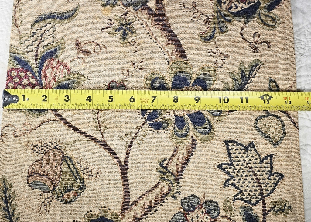 Martha Stewart Everyday Earth Tone Floral Table Runner 69"x13"