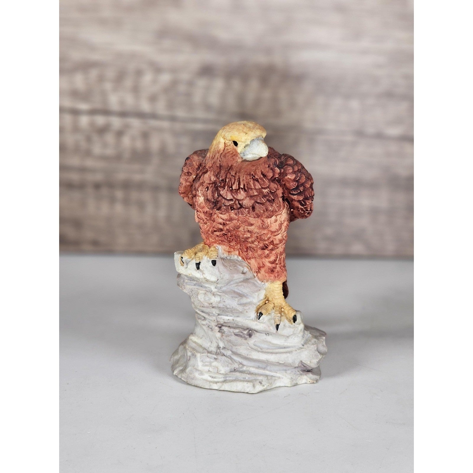 Vintage Bald Eagle Figurine Ceramic Wildlife Americana Decor