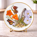 Franklin Mint California Wildflowers Plate 1978 Porcelain
