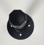 7" Black Industrial Pipe Shelf Bracket – Heavy-Duty Industrial Style