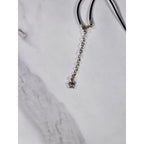 Vintage Swarovski Crystal Madonna Pendant 925 Silver Necklace