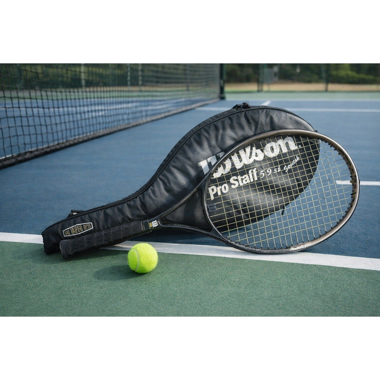 Wilson Pro Staff 5.9 SI Stretch Tennis Racquet 4 1/8 Grip with Case