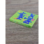 Happy Birthday Mini Gift Book 2002 Armand Eisen 3.5" Square