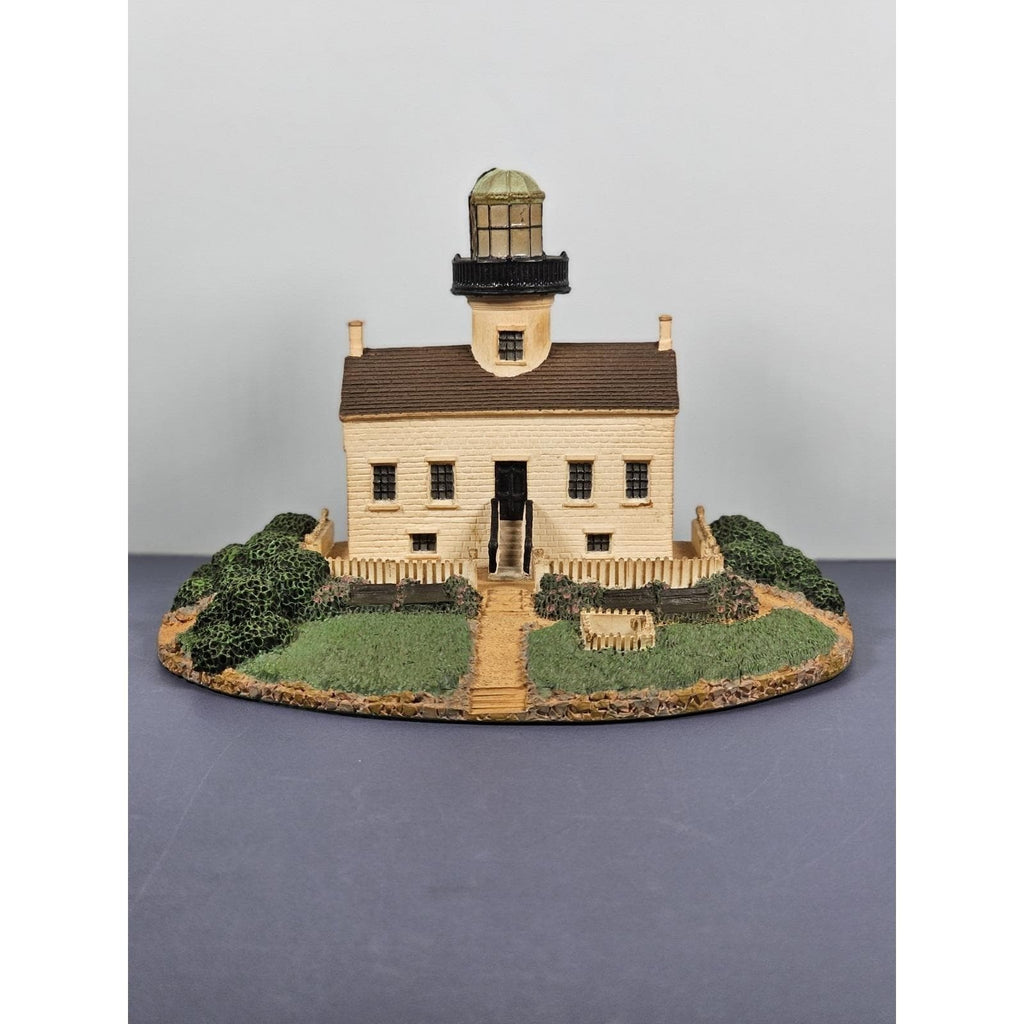 Vintage Danbury Mint Old Point Loma Lighthouse w/ COA