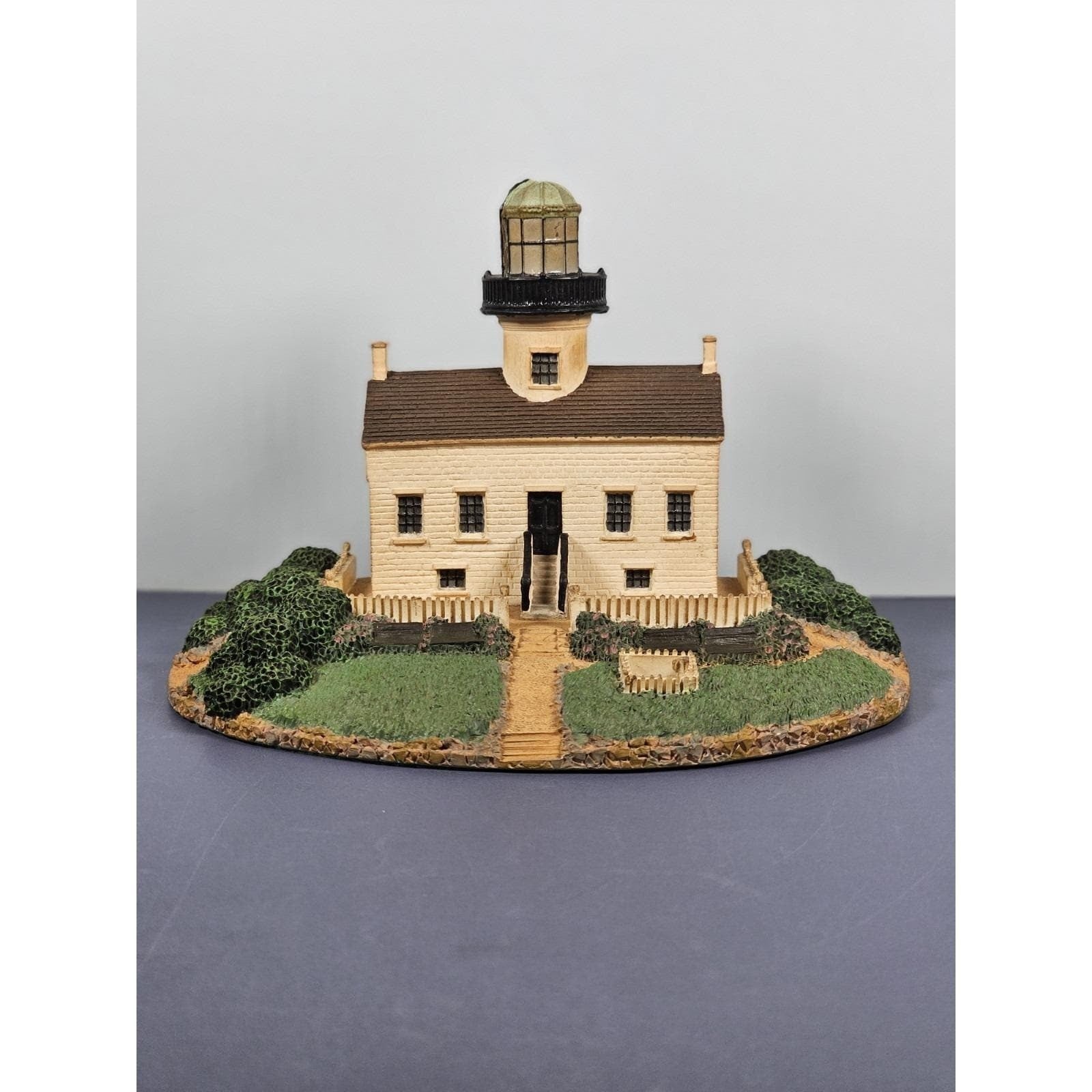 Vintage Danbury Mint Old Point Loma Lighthouse w/ COA