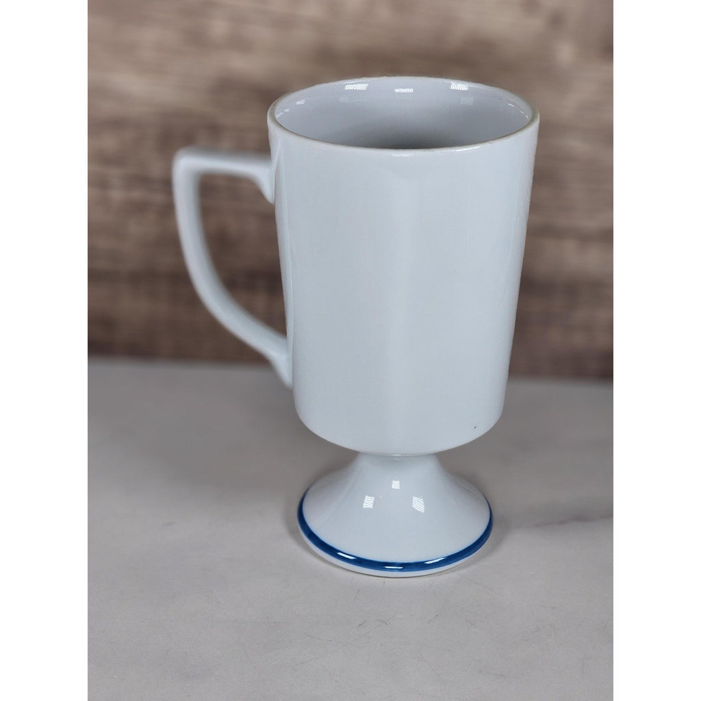 Vintage Fred Roberts Colonial Soldiers Mug Revolutionary War Footed Cup