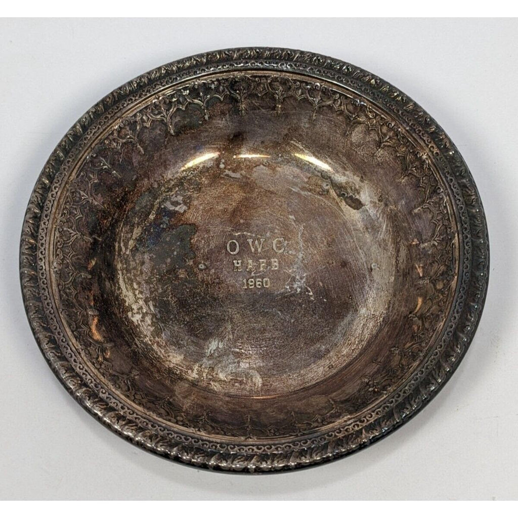 Reed & Barton Vintage Silver Plate Bowl Small 6" Table Accent