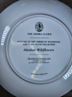 1978 Alaskan Wildflowers Plate – Sierra Club Wilderness Series – Franklin Porcel