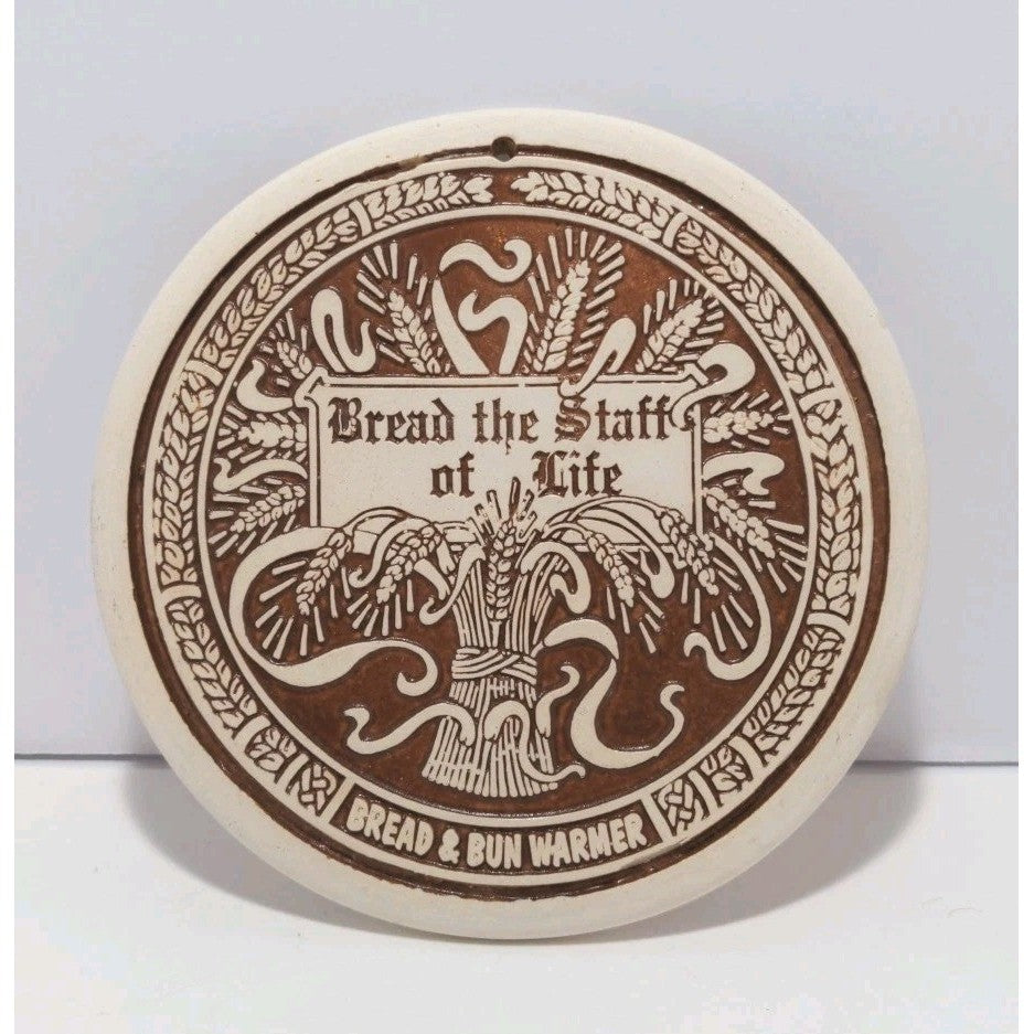 Vintage Seneca Ceramics Bread & Bun Warmer – 6.5" Diameter