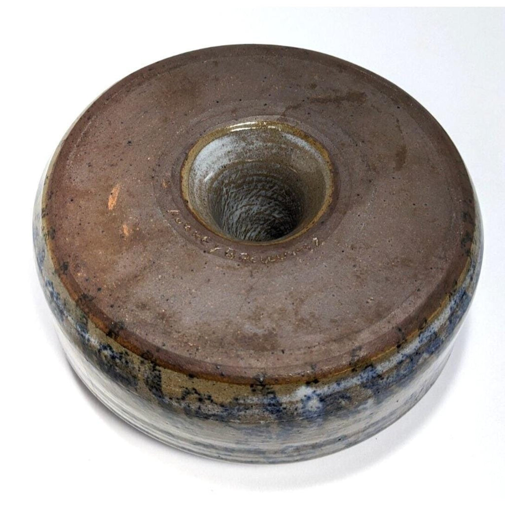 Aubrey Brown Pottery Baking Dish 1997 Handmade Stoneware
