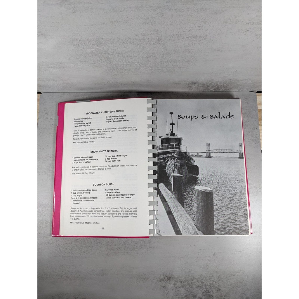 1985 Azalea Coast Cookbook Wilmington NC Spiral Community Book