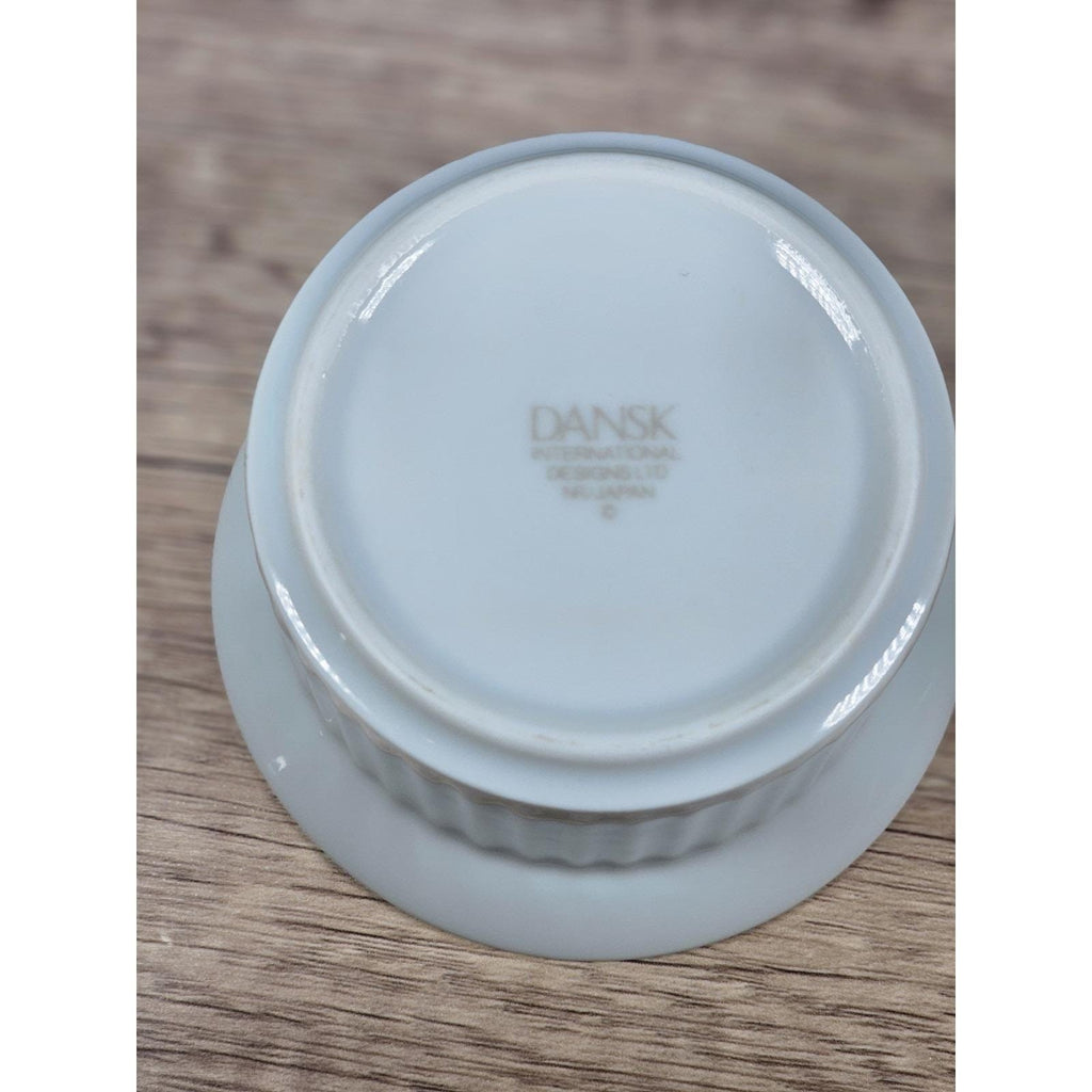 Vintage Dansk Bistro Berries & Cherries Porcelain Ramekin 4.25"