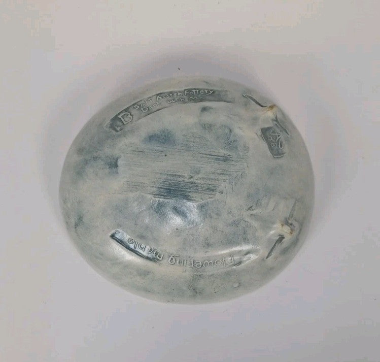 Salt Marsh Pottey Dish Flowering Maple Wall Art