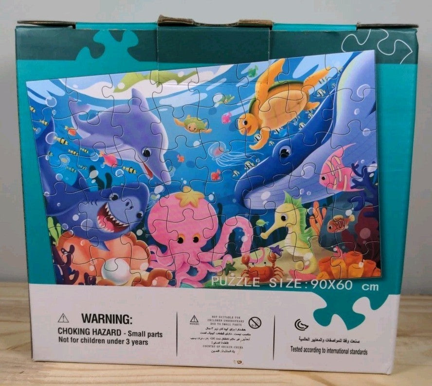 Underwater World Jumbo Floor Puzzle 48 Pieces