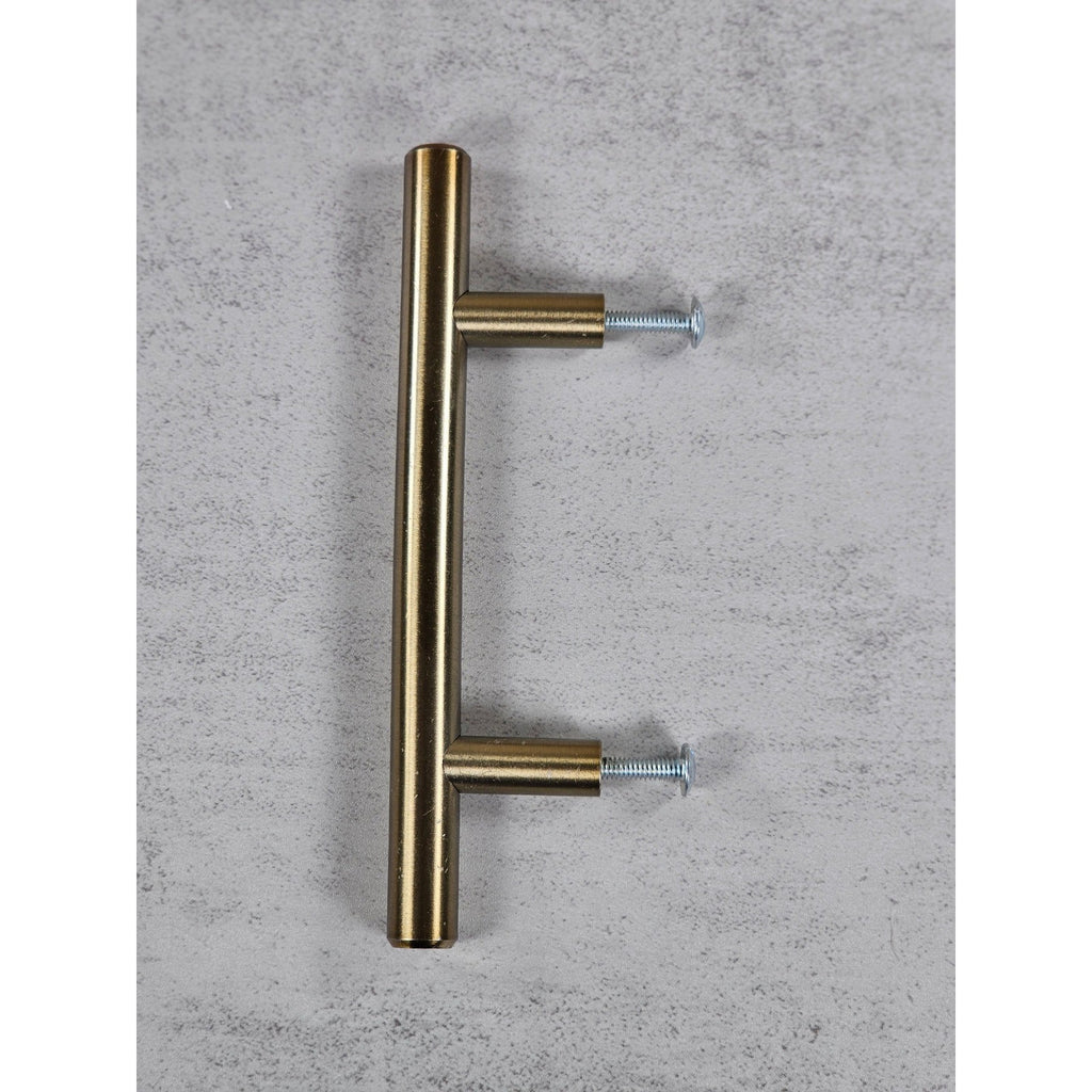 Vintage Brass Cabinet Pull Center Modern Drawer Handle