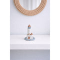 Miniature Lighthouse Resin Figurine Coastal Nautical Decor 3.5"