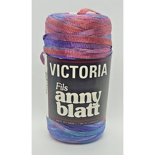 Anny Blatt Victoria Ribbon Yarn Nylon Multicolor 50g