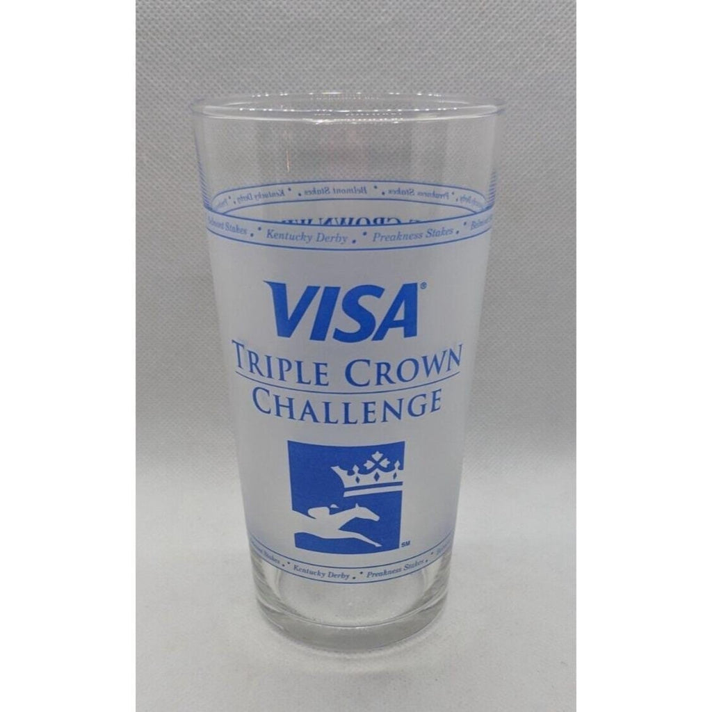 Vintage Libby VISA Triple Crown Challenge 2000 Drinking Glass