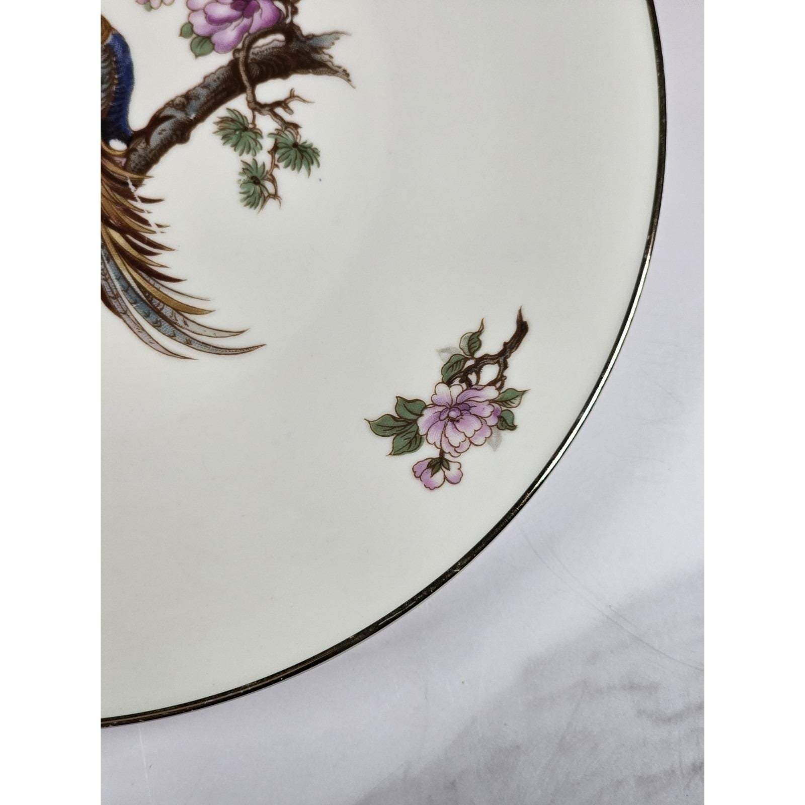 Vintage Heinrich H & C Bird of Paradise Porcelain Plate 7 3/4"