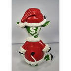 Moola the Cash Cow Christmas Piggy Bank Vintage Cow Bank