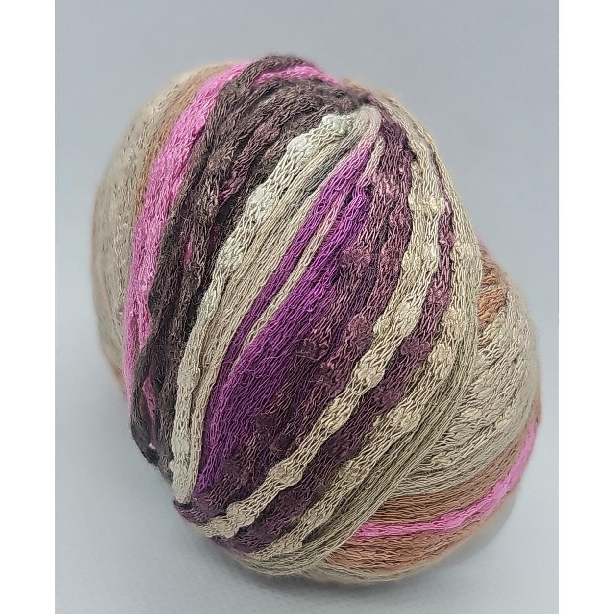 Trendsetter Phoenix Print Yarn Skein Italy Viscose Cotton